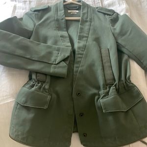 Khaki green Designer jacket